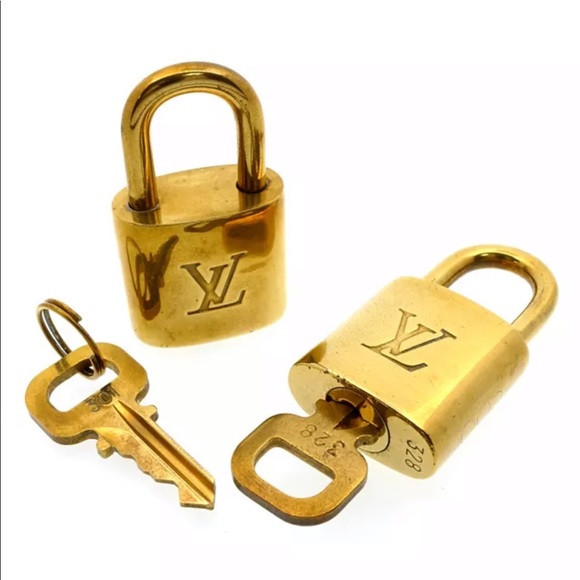 Accessories - Authentic Louis Vuitton padlock and key sets